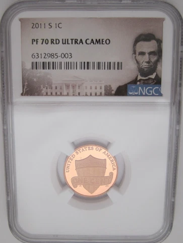 2011-S Lincoln Shield Cent NGC PF70 RED ULTRA CAMEO - A Bright One Cover