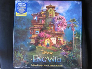 ENCANTO ORIGINAL SONGS BY LIN MANUEL MIRANDA COBALT BLUE NEW/ SEALED LP VINYL - Picture 1 of 2
