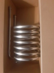 Wärmetauscher,Edelstahl Teichheizer, Heizspirale Kühlspirale Destille Pool - Bild 1 von 3