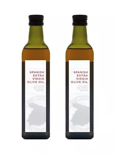 Spanish Extra Virgin Olive Oil 1L Litre Cold Pressed Unrefined Glass Bottle - Picture 1 of 6