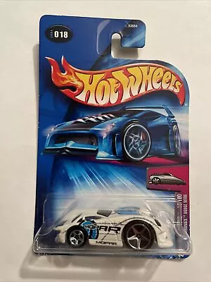 Hot Wheels 2004 #18 First Editions #18/100 Hardnoze Dodge Neon White - Image 1 of 4