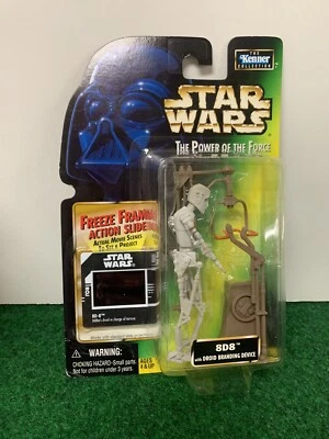 Figura de acción droide Star Wars El poder de la fuerza 8D8 - Nuevo (1998) Foto 1 de 4