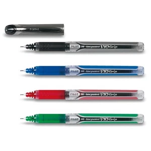 Pilot Hi-Tecpoint V10 Grip Tintenroller - 4er-Set blau, schwarz, rot, grün - Bild 1 von 1