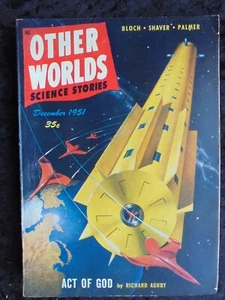 OTHER WORLDS SCIENCE STORIES DECEMBER 1951 GOLDEN AGE SCI FI PULP DIGEST - Photo 1/2