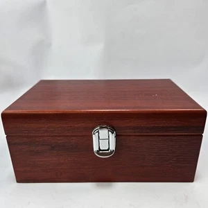 Holz Uhrenetui Box Display Schmuck Halter Organizer Uhr Kissen Herren Damen - Bild 1 von 13