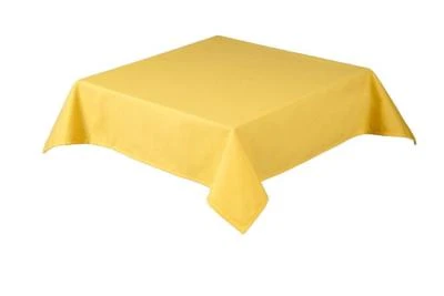 Rio Plain Tablecloth in a Quality Cotton Rich Fabric 8 Zesty Colours in 5 Sizes  - Image 1 of 4