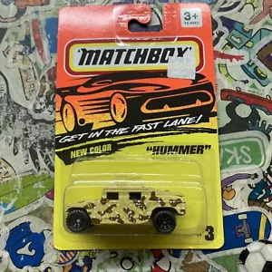 MATCHBOX VINTAGE IN PACKAGE HUMMER DESERT CAMO See Description - Picture 1 of 7