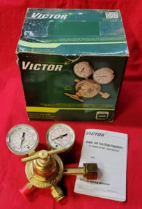 VICTOR PRESSURE REGULATOR P/N: 0781-0043 MODEL: SR250D 3000 PSIG - Picture 1 of 10