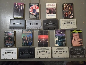 Warrant Winger Beastie Boys Poison Firehouse & More (9) Single Cassette Tapes - Picture 1 of 19