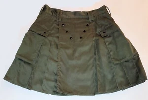 UTILIKILT Gr. 40 SPARTAN, olivgrüne UTILITY KILT GEBRAUCHTE Hose Gr. 38 SCHÖN! - Bild 1 von 6