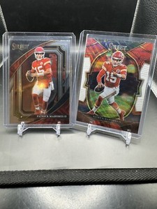 2022 Select Patrick Mahomes II Tri Color Concourse /249 & Suite Level no.369