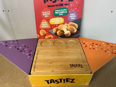 Tastiez Promo McCain Foods Snack Tray Charcuterie Board W/ Bowls Mug JJ Potts - Image 1 of 4