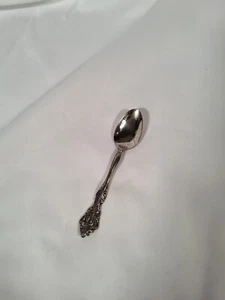 Oneida MICHELANGELO Stainless Demitasse Spoon 4 1/4"  Flatware Silverware - Picture 1 of 3