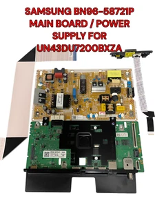 Samsung BN96-58721P Main Board Power Supply for UN43DU7200BXZA - Picture 1 of 6