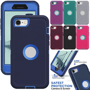 For Apple iPhone SE 2022/2020 SE 2nd/3rd Shockproof Heavy Duty Cover Hard Case - Picture 1 of 54