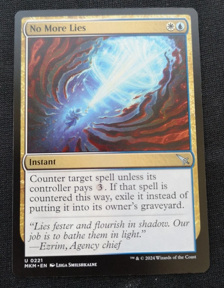 No More Lies - MKM - NM Unplayed - EN - 0221 - Image 1 of 1