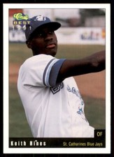 1991 Classic Best St. Catharines Blue Jays Keith Hines St. Catharines Blue Jays