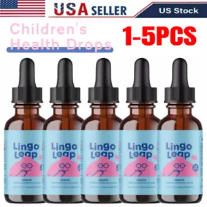 1-5X Lingo Leap Children's Drops - Zeolite Detox for Speech Delays Therapy 30ML - Picture 1 of 13