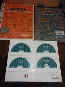 TEACHING TEXTBOOKS MATH 5 Answer Key Student Text CD-Rom Complete SET Sabouri - Picture 1 of 1