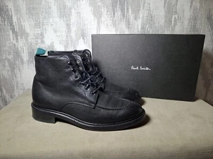 Ladies Paul Smith Leather Ankle Boots Trent Black Size Uk 7 Euro 41 Boxed - Picture 1 of 21
