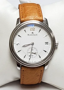 Gentleman's Stainless Steel White Dial Automatic Blancpain Villeret Watch - Picture 1 of 9