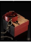 New Honey Birdette FASHION FETTISH MATTE RED COLLAR