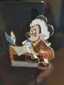 Mickey Mouse Disney Pin Patriot Day 2006 Le 250 Declaration of Independence HTF - Picture 1 of 3