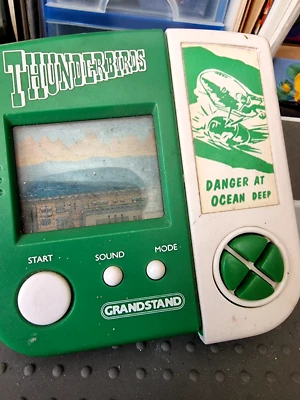 Thunderbirds Danger at Ocean Deep Grandstand Handheld Elec Game NOT TESTED - Image 1 of 4