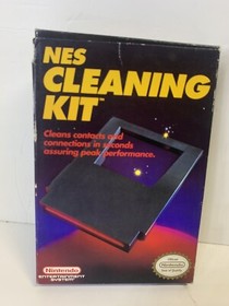 NES Cleaning Kit Nintendo Complete CIB Very Good Condition w/ Cart Cleaner!