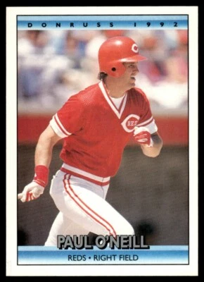 1992 Donruss #63 Paul O'Neill Cincinnati Reds - Image 1 of 2