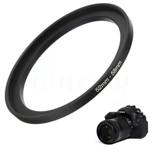 52-58mm Step-Up Metal Adapter Filter Ring /52mm Lens to 58mm Accessory for Camer - Picture 1 of 8