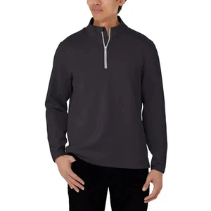Kirkland Signature Herren Half Zip, schwarz, Größe Small - Bild 1 von 5