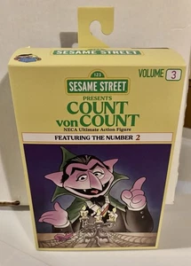 Figura de acción COUNT VON COUNT NECA Plaza Sésamo Ultimate - Imagen 1 de 6