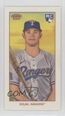 2020 Topps 206 Series 2 Sweet Caporal Back Nick Solak #32 Rookie RC - Image 1 of 2
