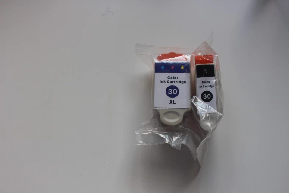 30 XL Color/Black Ink Cartridges Kodak ESP C315 C310 C110 C115 1.2 3.2 Hero 5.1 - Image 1 of 2