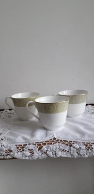 Set of three Royal Doulton cups "Sonnet" H5012  design, now discontinued. - image 1 of 3