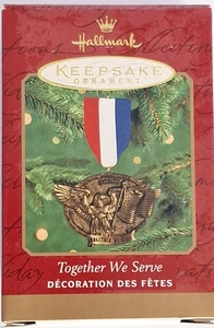2005 Hallmark Keepsake Ornament " Together We Serve" - Picture 1 of 4