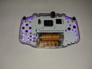 Game Boy Advance FunnyPlaying RGB Motherboard PCB Nintendo W Ram & CPU Installed - Picture 1 of 4