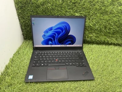Lenovo ThinkPad X1 Carbon 7th Gen i7-8565U 1.8GHZ 512GB SSD 16GB RAM WIN 11 #W3 - Image 1 of 4