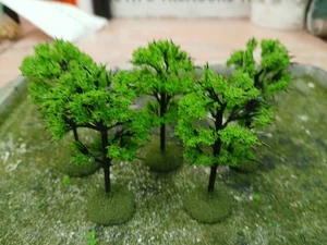 5 based Landscape Model Shade Trees wargaming scenery terrain 3.5" - Picture 1 of 4