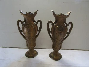 paire de garniture d horloge en regule - Foto 1 di 6