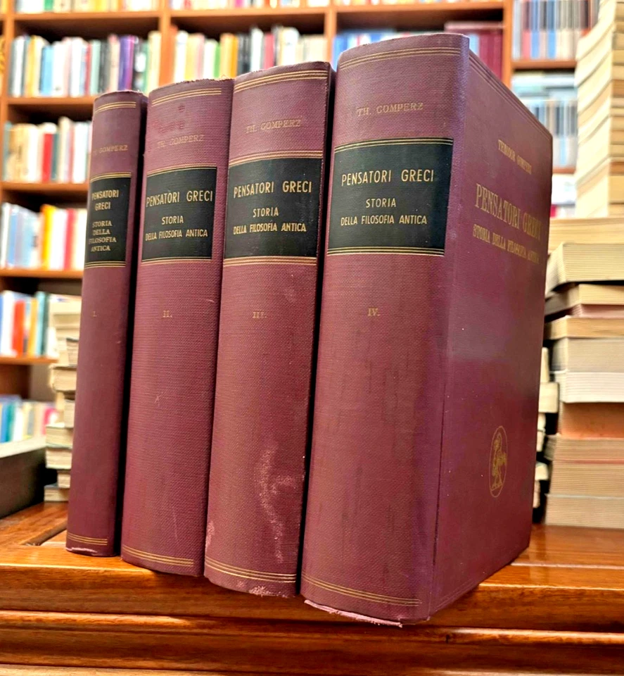 Theodor Gomperz - Pensatori greci. Storia della filosofia antica - Immagine 1 di 4