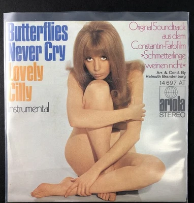 7'' - Helmuth Brandenburg – Butterflies Never Cry / Lovely Cilly ! TOP Zustand ! - Bild 1 von 3