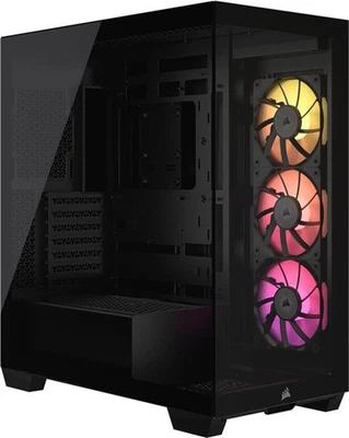 Corsair Gehäuse iCUE 3500X RGB Midi TG black BTF+ZERO (B-Ware) "2207095" - Bild 1 von 3