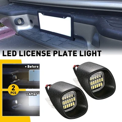 Luces LED de matrícula de 2 piezas para Oldsmobile Bravada 1998-2001 5500K 1540LM blancas Foto 1 de 4