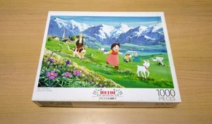 Alps Girl Heidi On the Lakeside of the Alps Jigsaw Puzzle 1000 Pieces Inner Bag - Picture 1 of 6