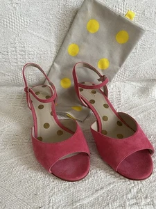 Boden cerise pink strappy kitten heeled sandal. Size 5 BNIB - Picture 1 of 6