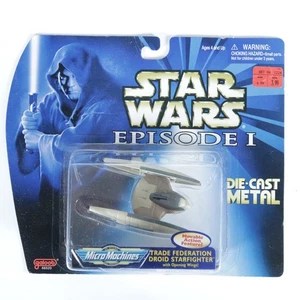 Micro Machines Star Wars Episode I Trade Federation Droid Starfighter 1998 NEW - Picture 1 of 3