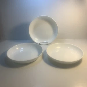 Set of 3 5/8" Corelle Winter Frost White Pasta Bowls - Picture 1 of 11