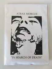 Atrax Morgue - In Search Of Death CASSETTE original 1st edition industrial noise